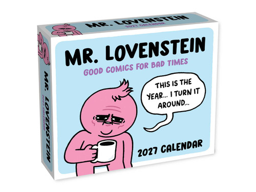 Mr. Lovenstein 2027 Day-to-Day Calendar (Good Comics for Bad Times) by J.L. Westover, 9798881609313