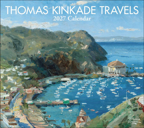 Thomas Kinkade Travels 2027 Deluxe Wall Calendar by Thomas Kinkade, 9798881609429