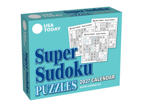 USA TODAY Super Sudoku 2027 Day-to-Day Calendar by USA TODAY, 9798881610173
