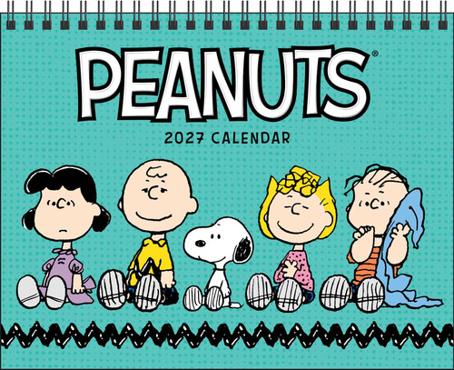 PEANUTS® 2027 Monthly Desk Calendar by Peanuts Worldwide LLC, Charles M. Schulz, 9798881610555