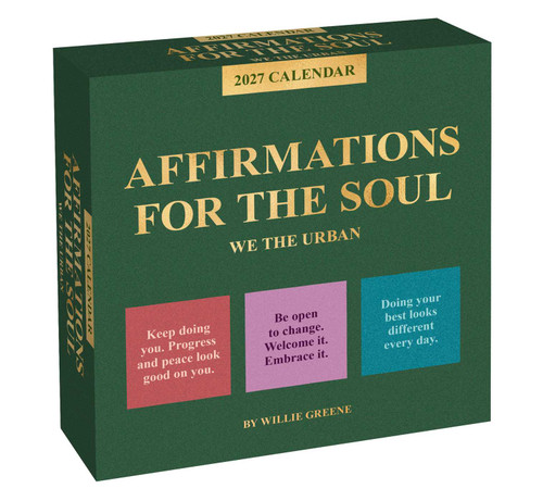 We the Urban 2027 Day-to-Day Calendar (Affirmations for the Soul) by Willie Greene, 9798881610937