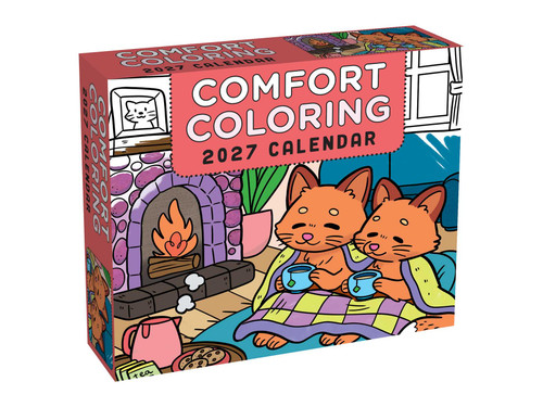 Comfort Coloring 2027 Day-to-Day Calendar by Andrews McMeel Publishing, 9798881610951