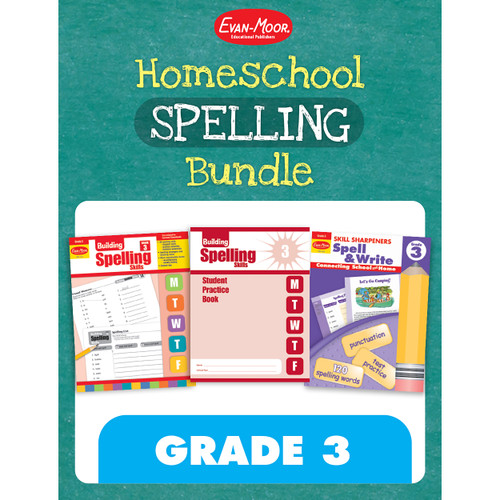 Homeschool Spelling Bundle, Grade 3 by Evan-Moor Educational Publishers, 9781629389226