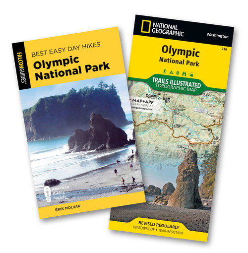 Best Easy Day Hiking Guide and Trail Map Bundle: Olympic National Park by Erik Molvar, 9781493063574