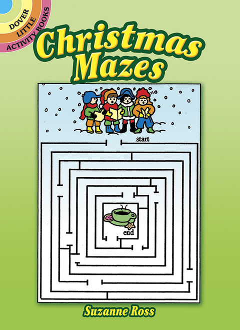 Christmas Mazes (Miniature Edition) by Suzanne Ross, 9780486292007