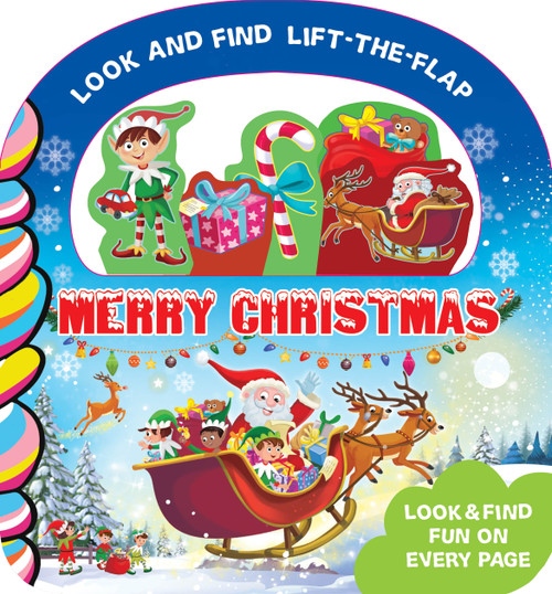 Merry Christmas! Look and Find Lift-the-Flap by LeeAnn Dominick, 9781834040585