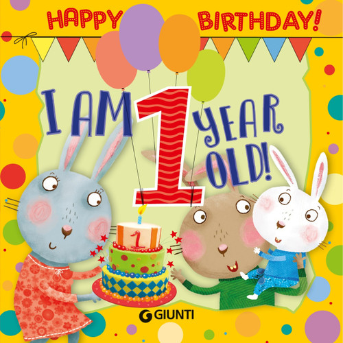 I Am 1 Year Old! by Silvia D'Achile, 9791223208205