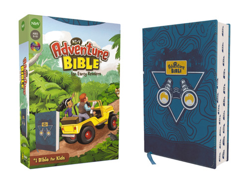 NIrV, Adventure Bible for Early Readers, Leathersoft, Blue, Full Color, Thumb Indexed Tabs by Lawrence O. Richards, 9780310461876