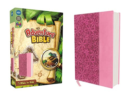 NIV, Adventure Bible, Leathersoft, Pink, Full Color by Lawrence O. Richards, Zondervan, 9780310727514
