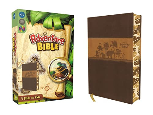 NIV, Adventure Bible, Leathersoft, Brown, Full Color by Lawrence O. Richards, Zondervan, 9780310729693