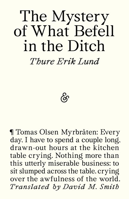 The Mystery of What Befell in the Ditch by Thure Erik Lund, David M. Smith, 9781916751712