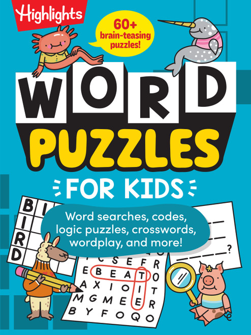 Word Puzzles for Kids by Highlights, 9781639625178