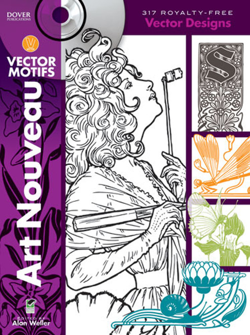 Art Nouveau Vector Motifs by Alan Weller, 9780486991153