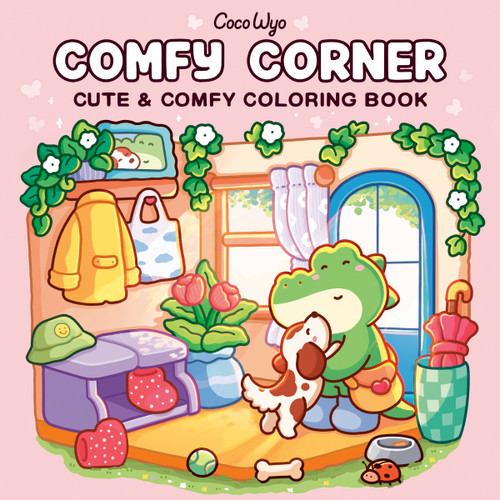 Comfy Corner (Coloring Book for Adults and Kids) by Coco Wyo, 9798217229260