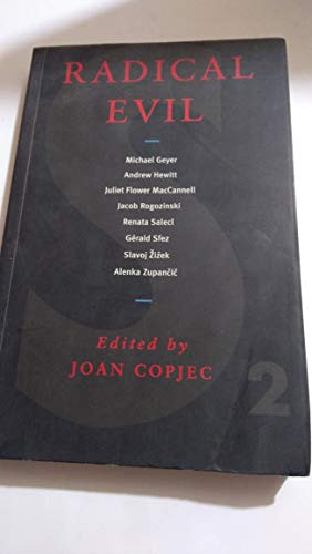 Radical Evil by Joan Copjec, 9781859840061