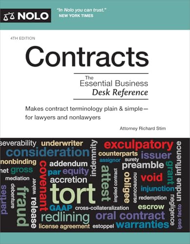 Contracts (The Essential Business Desk Reference) by Richard Stim, 9781413333848