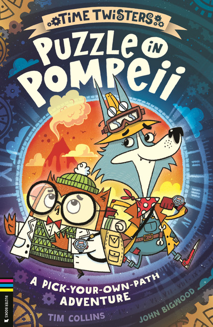 Puzzle in Pompeii (A Pick-Your-Own-Path Adventure) by Tim Collins, John Bigwood, 9781837252091