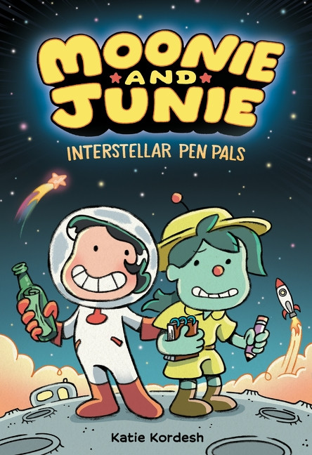 Moonie and Junie: Interstellar Pen Pals (A Graphic Novel) by Katie Kordesh, Katie Kordesh, 9780063427624