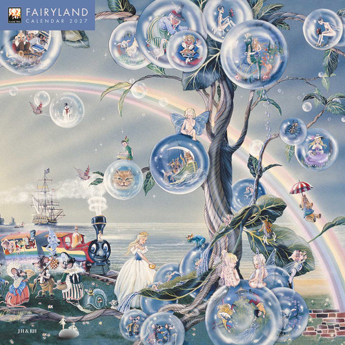 Fairyland by Jean & Ron Henry Wall Calendar 2027 (Art Calendar) by Flame Tree Studio, 9781806940042