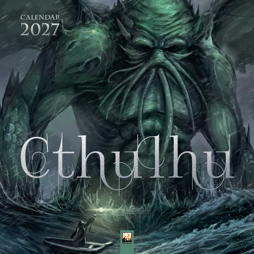 Cthulhu Wall Calendar 2027 (Art Calendar) by Flame Tree Studio, 9781806940189