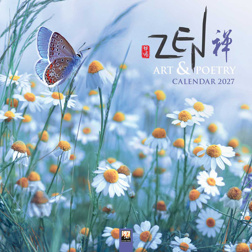 Zen Art & Poetry Wall Calendar 2027 (Art Calendar) by Flame Tree Studio, 9781806940240