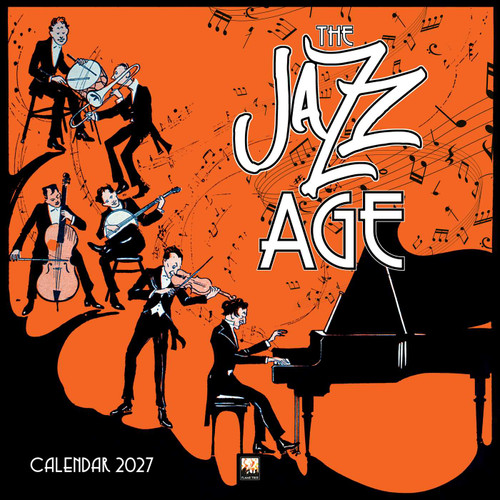 The Jazz Age Wall Calendar 2027 (Art Calendar) by Flame Tree Studio, 9781806940424