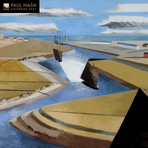 Paul Nash Wall Calendar 2027 (Art Calendar) by Flame Tree Studio, 9781806940509