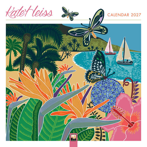 Kate Heiss Wall Calendar 2027 (Art Calendar) by Flame Tree Studio, 9781806940622