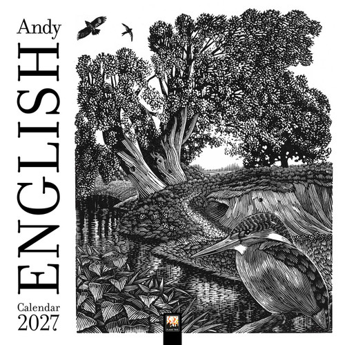 Andy English Wall Calendar 2027 (Art Calendar) by Flame Tree Studio, 9781806940653