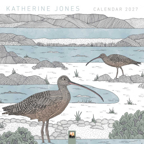Katherine Jones Wall Calendar 2027 (Art Calendar) by Flame Tree Studio, 9781806940769