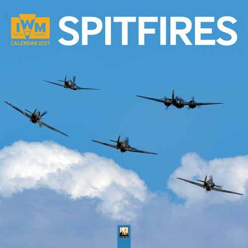 Imperial War Museums: Spitfires Wall Calendar 2027 (Art Calendar) by Flame Tree Studio, 9781806940899
