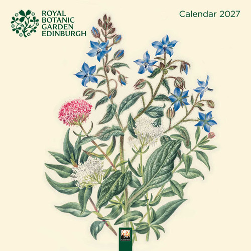 Royal Botanic Garden Edinburgh Wall Calendar 2027 (Art Calendar) by Flame Tree Studio, 9781806941001
