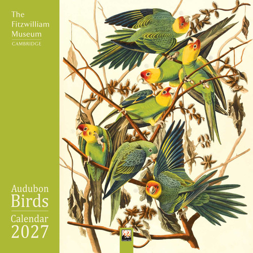 Fitzwilliam Museum: Audubon Birds Wall Calendar 2027 (Art Calendar) by Flame Tree Studio, 9781806941025