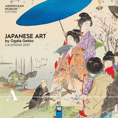 Ashmolean Museum: Japanese Art by Ogata Gekko Wall Calendar 2027 (Art Calendar) by Flame Tree Studio, 9781806941049