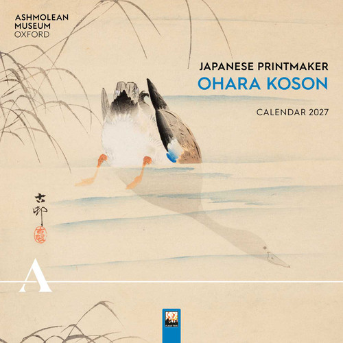 Ashmolean Museum: Japanese Printmaker Ohara Koson Wall Calendar 2027 (Art Calendar) by Flame Tree Studio, 9781806941063