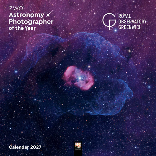 Royal Observatory Greenwich: ZWO Astronomy Photographer of the Year Wall Calendar 2027 (Art Calendar) by Flame Tree Studio, 9781806941131