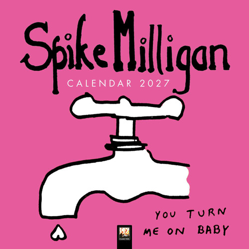 Spike Milligan Mini Wall Calendar 2027 (Art Calendar) by Flame Tree Studio, 9781806941346