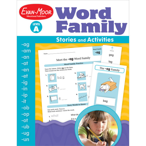 Word Family Stories & Activities Level A by Evan-Moor Educational Publishers, 9781596731677