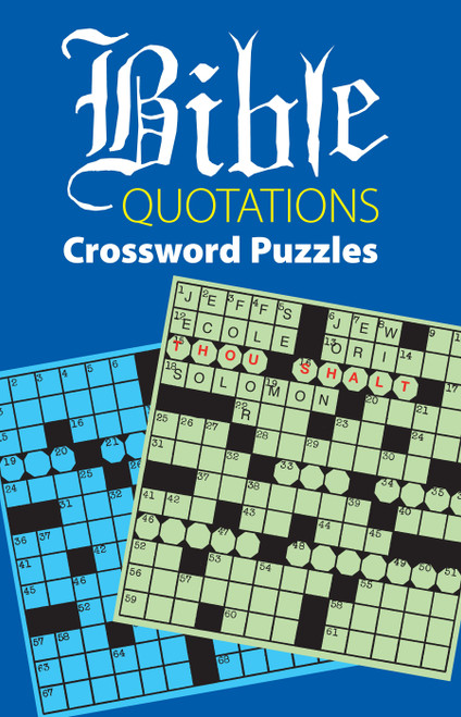 Bible Quotations Crossword Puzzles by Boris Randolph, 9780486421063