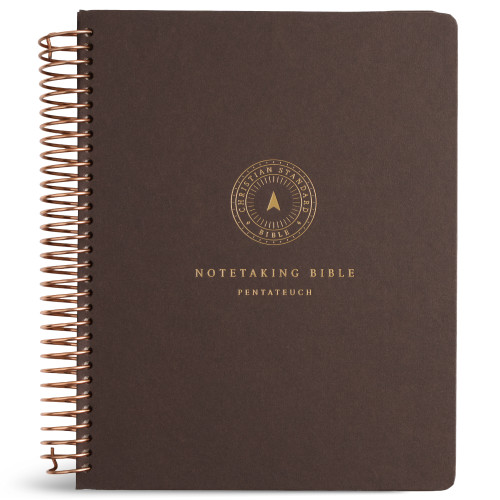 CSB Spiral-Bound Notetaking Bible, Optimal Type, Pentateuch by CSB Bibles by Holman, 9798384552611