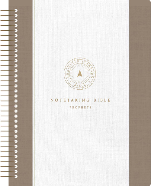 CSB Spiral-Bound Notetaking Bible, Optimal Type, Prophets by CSB Bibles by Holman, 9798384552628