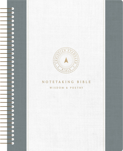 CSB Spiral-Bound Notetaking Bible, Optimal Type, Wisdom and Poetry by CSB Bibles by Holman, 9798384552635