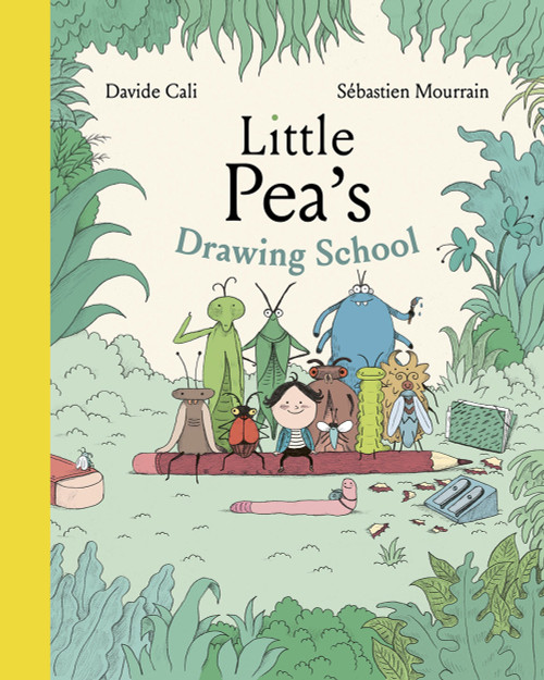 Little Pea's Drawing School (A Picture Book) by Davide Cali, Sébastien Mourrain, 9781990252075
