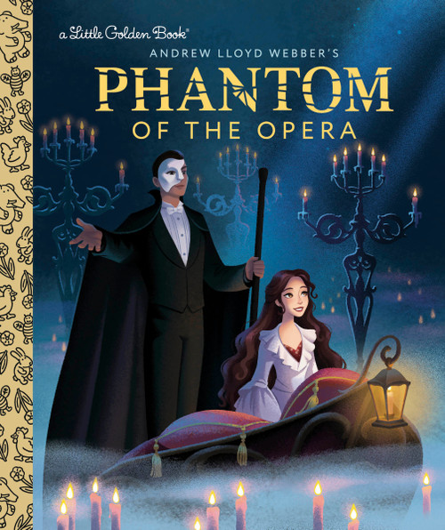 The Phantom of the Opera Little Golden Book by Christy Webster, 9798217125340