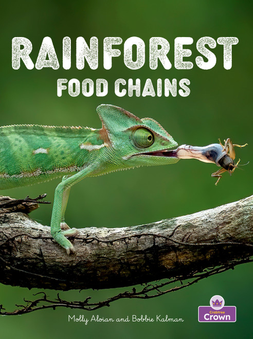 Rainforest Food Chains by Bobbie Kalman, Hadley Dyer, 9781039872981