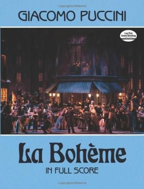 La Bohème in Full Score by Giacomo Puccini, 9780486254777