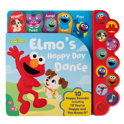 Sesame Street Elmo's Happy Day Dance by Barry Goldberg, Cottage Door Press, 9798890195104