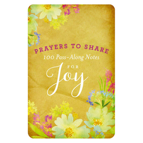 100 Pass-Along Notes for Joy by DaySpring, 9781684081097