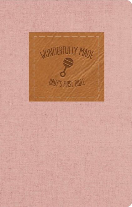 KJV, Wonderfully Made New Testament and   Psalms: Baby Girl's First Bible, Flexcover, Pink by DaySpring, 9781648708299