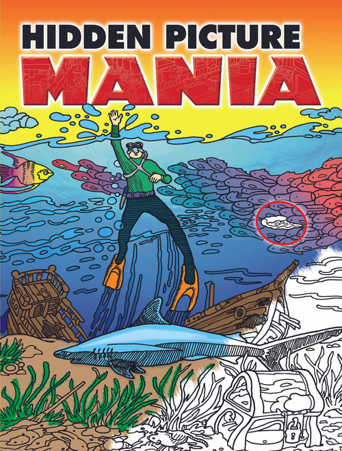 Hidden Picture Mania by Dover, 9780486459110